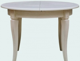 Стол обеденный "Верди 12А"  слоновая кость.В НАЛИЧИИ.