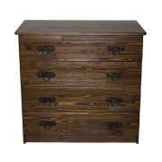 Комод деревянный "Русич" (4 ящика) зеленый орех Комод деревянный "Русич" (4 ящика) зеленый орех