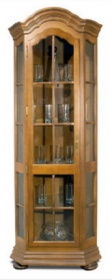 Шкаф угловой с витриной ГМ-5268