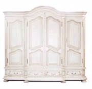 Шкаф для платья и белья "Босфор" ГМ-6219 слоновая кость
