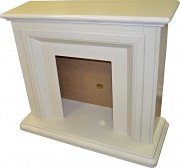 Подставка под камин "Давиль" белая эмаль