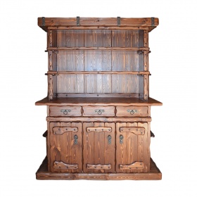 Буфет "Государь 4" с элементами ковки 