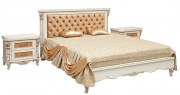 Кровать двойная "Альба 16/1п" П 524.05/1 Кровать двойная "Альба 16/1п" П 524.05/1