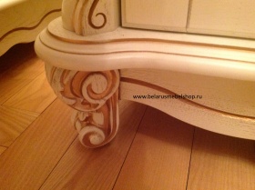 Тумба прикроватная "Алези" слоновая кость