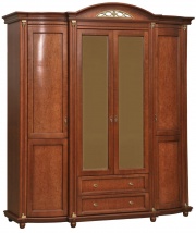 Шкаф для одежды 4д Валенсия Классик П3.0589.1.11 (П254.11) Шкаф для одежды 4д Валенсия Классик П3.0589.1.11 (П254.11)