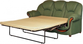 Двухместный кожаный диван-кровать Дельта Двухместный кожаный диван-кровать Дельта