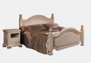 Кровать двуспальная "Босфор" ГМ-6233 слоновая кость с патиной Кровать двуспальная "Босфор" ГМ-6233 слоновая кость с патиной