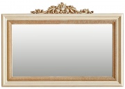 Зеркало "Альба 18К" П 485.18К слоновая кость с золочением