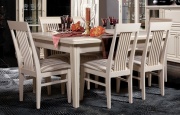 Стол обеденный "Престиж ГМ-6064+стулья ГМ-3037"