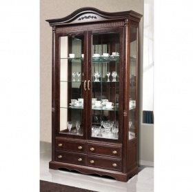 Шкаф-витрина "Паола" БМ-2114