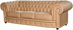 Трехместный диван Честерфилд (натуральная кожа) Трехместный диван Честерфилд (натуральная кожа)