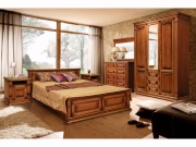 Спальня "Верди-Люкс" 2 мореный дуб