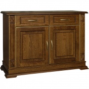 Тумба "Верди-Люкс 2" дуб черешня с золочением Тумба "Верди-Люкс 2" дуб черешня с золочением