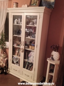 Шкаф "Верди-Люкс 2/1" (слоновая кость)