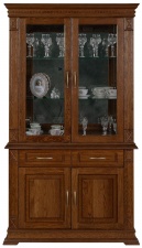 Шкаф комбинированный "Верди-Люкс 2з" черешня