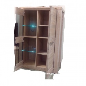 Шкаф с витриной "Мишель" 028