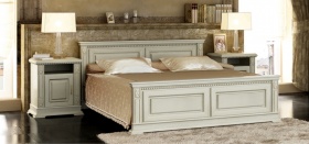 Кровать двуспальная "Верди-Люкс 180x200" слоновая кость.В НАЛИЧИИ.