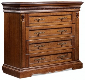 Тумба туалетная "Милана" широкая мореный дуб  