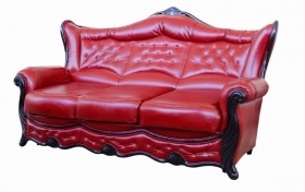 Трехместный диван Патриция (натуральная кожа) Трехместный диван Патриция (натуральная кожа)