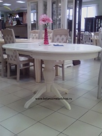 Стол обеденный "Верди 11"  слоновая кость