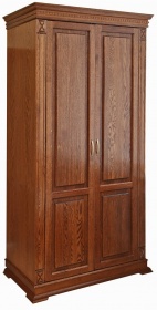 Шкаф двухдверный "Верди-Люкс" мореный дуб.В НАЛИЧИИ.