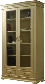 Шкаф "Верди-Люкс 2/1" (слоновая кость)
