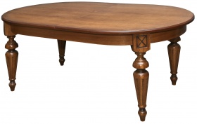 Стол обеденный "Верди 18" мореный дуб