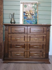 Комод "Верди-Люкс" мореный дуб (черешня).В НАЛИЧИИ.