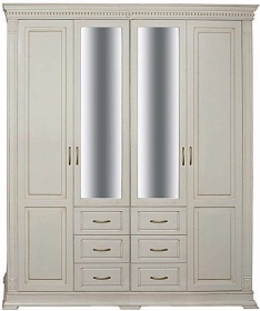 Шкаф четырехдверный "Верди-Люкс" слоновая кость.В НАЛИЧИИ. Шкаф четырехдверный "Верди-Люкс" слоновая кость.В НАЛИЧИИ.