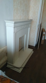 Подставка под камин "Верди-Люкс" слоновая кость