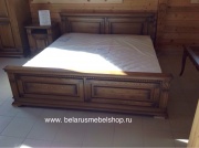Кровать двуспальная "Верди-Люкс 180x200" дуб.В НАЛИЧИИ.