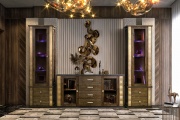 Гостиная «Тунис» #13 Венге+золото