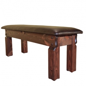 Лавка "Медведь" (кожа)