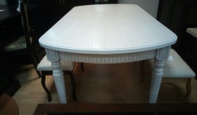 Стол обеденный "Паола" БМ-2159 розовый пепел