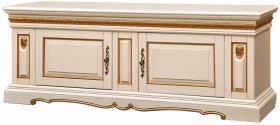 Тумба "Милана ТВ3с" П265.15с слоновая кость с золочением
