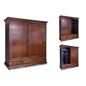 Шкаф-купе "Оскар" орех