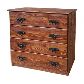 Комод деревянный "Русич" (4 ящика) Комод деревянный "Русич" (4 ящика)