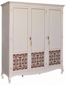 Шкаф трехдверный "Видана-Люкс" светлый ром