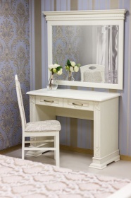 Туалетный столик "Верди-Люкс" слоновая кость.В НАЛИЧИИ.