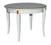 Стол "Милана 14/1А" П 323.10 слоновая кость с золочением