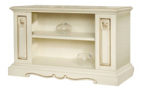 Тумба "Милана 7с" П265.07с слоновая кость с золочением