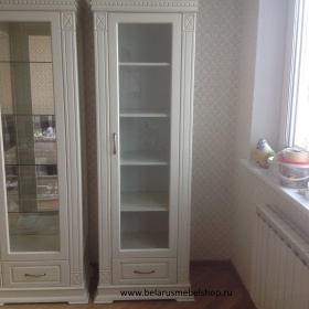 Шкаф "Верди-Люкс 1/1" (слоновая кость)