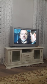 Тумба "Верди-Люкс ТВ2" (слоновая кость).