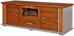 Тумба под ТВ  "Тунис" рустикаль с серебром