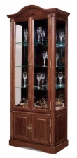 Шкаф с витриной "Рубин" 24