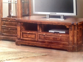 Тумба для радиоаппаратуры "Престиж" ГМ-5960 беловежский орех