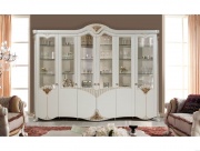 Шкаф-витрина 6-ти дверная "Инесса"