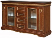 Тумба "Милана 14с" П265.14с черешня с золочением