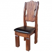 Стул "Добряк" высокий (кожа)