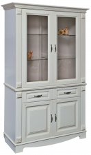 Шкаф комбинированный "Венето 2" слоновая кость